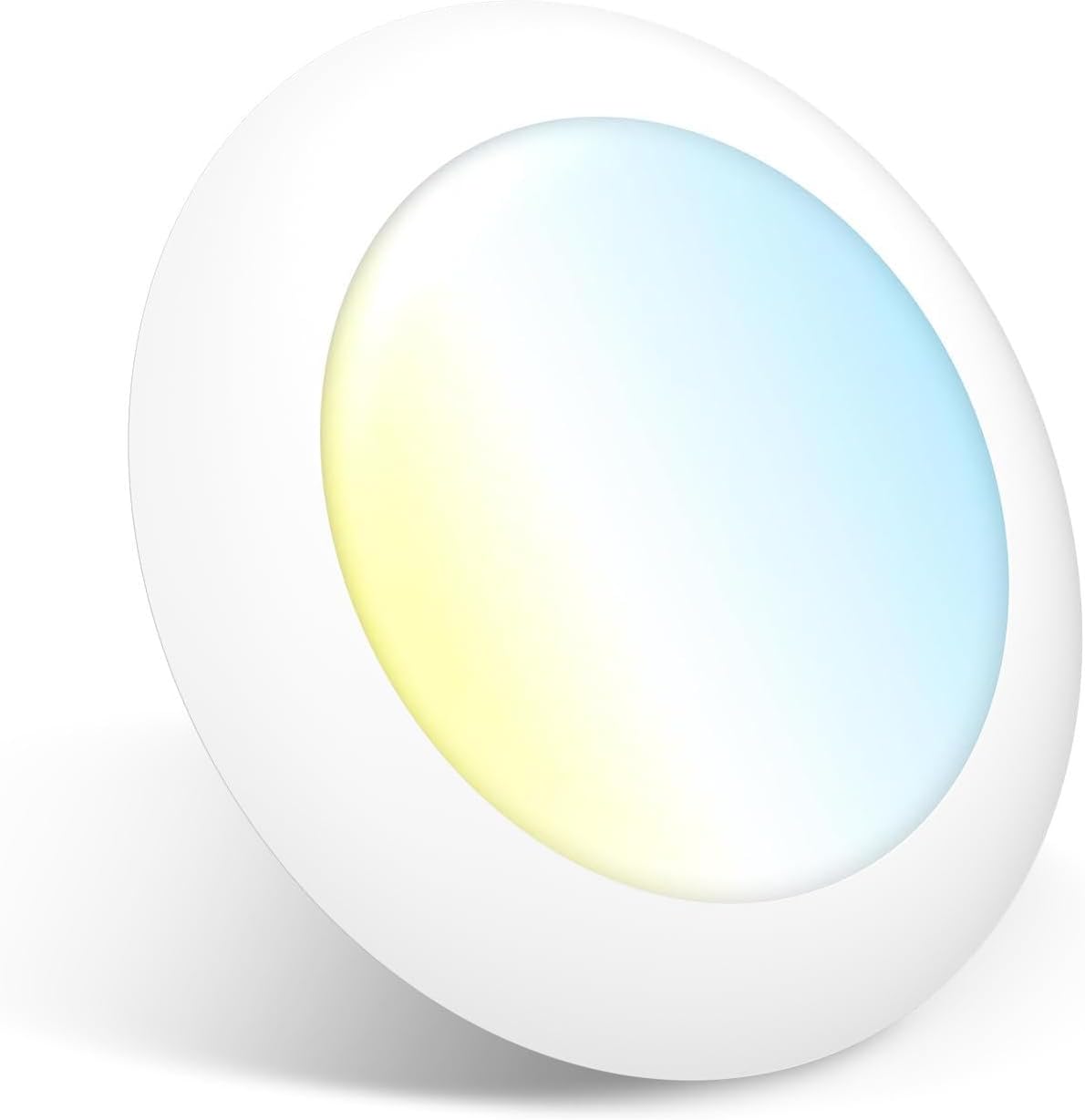 6‑Pack 5/6" 5CCT Dimmable LED Disk Lights