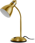 Adjustable Goose‑Neck Metal Desk Lamp